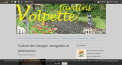 Desktop Screenshot of jardins-volpette.net